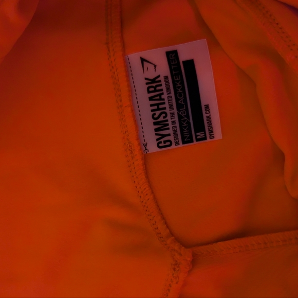 Gymshark x Nikki Blackletter Pink Pants - Picture 3 of 4